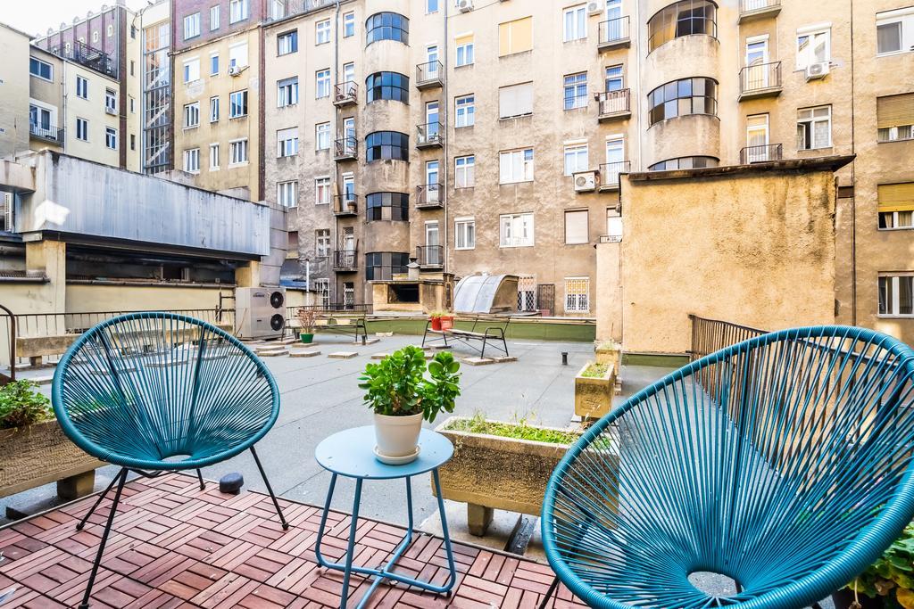 Bpr Charming Design Apartment With Balcony, A/C ブダペスト エクステリア 写真