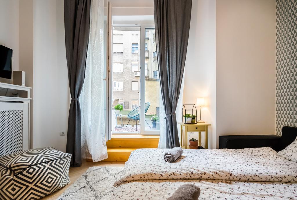 Bpr Charming Design Apartment With Balcony, A/C ブダペスト エクステリア 写真